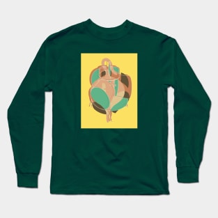 Air grinder - homage to Duchamp Long Sleeve T-Shirt